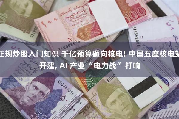 正规炒股入门知识 千亿预算砸向核电! 中国五座核电站开建, AI 产业 “电力战” 打响